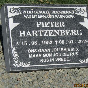 HARTZENBERG Pieter 1953-2019