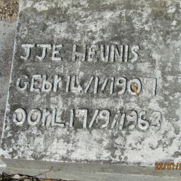 HEUNIS J.J.E. 1907-1963