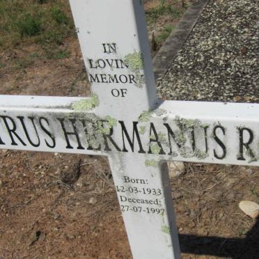 ROUX Petrus Hermanus 1933-1997