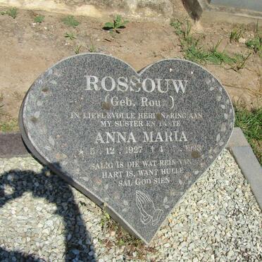 ROSSOUW Anna Maria nee ROUX 1927-1993
