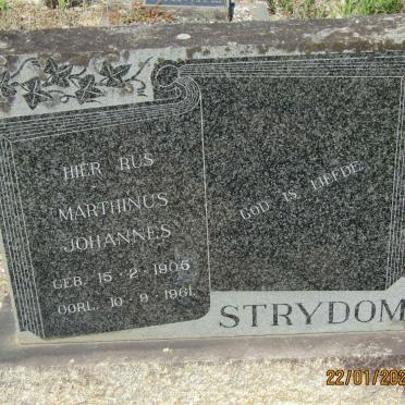 STRYDOM Marthinus Johannes 1905-1961