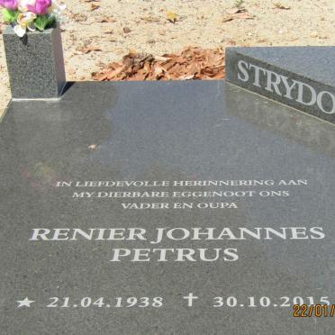 STRYDOM Renier Johannes Petrus 1938-2015