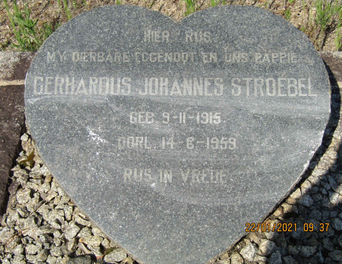 STROEBEL Gerhardus Johannes 1915-1959