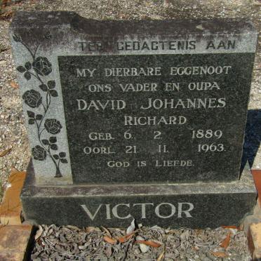 VICTOR David Johannes Richard 1889-1963