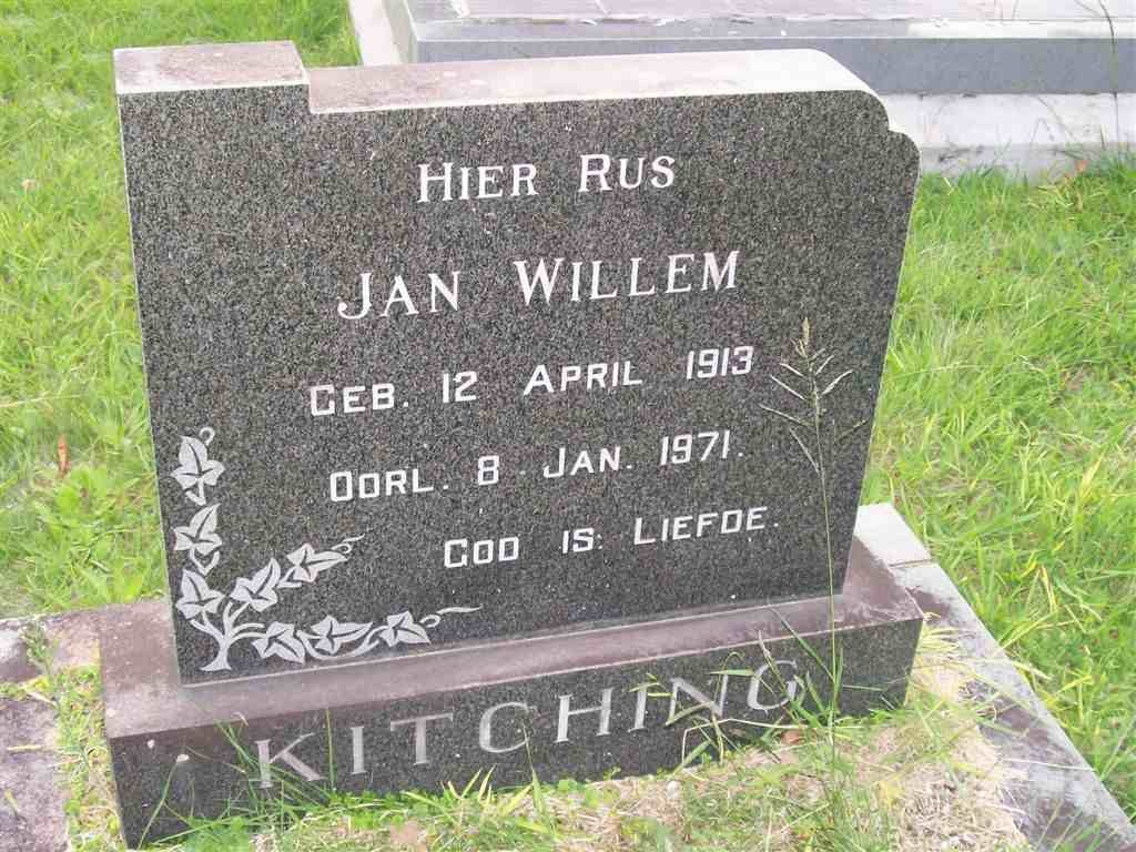 KITCHING Jan Willem 1913-1971