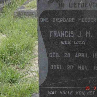 FERREIRA  Francis J.M. LOTZ 1882-1958