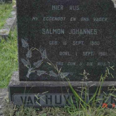 HUYSSTEEN Salmon Johannes, van 1880-1961