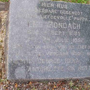 ZONDAGH Leo 1885-1952