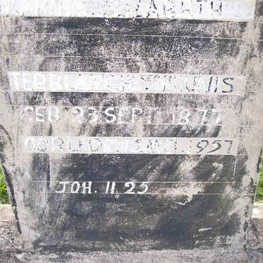 TERBLANCHE Maria Elizabeth nee HEUNIS 1877-1957