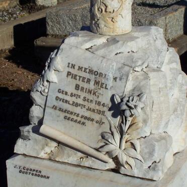 BRINK Pieter Melt 1944-1911