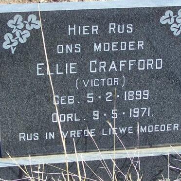 CRAFFORD Ellie nee VICTOR 1899-1971