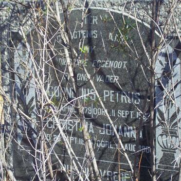 CRAFFORD Cornelius Petrus 1879-1962 &amp; Christina Johanna 1884-1966