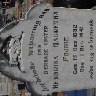 FOURIE Hendrina Magretha 1882-1941