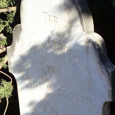 GOOSEN Anna M. 