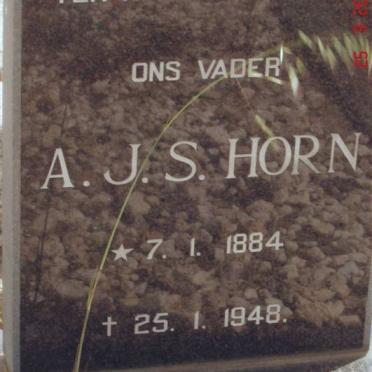 HORN A.J.S. 1884-1948