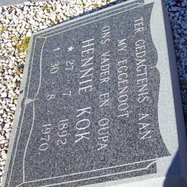 KOK Hennie 1892-1970