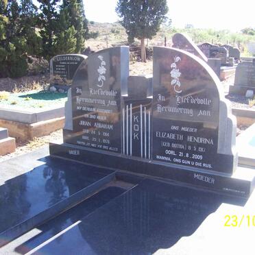 KOK Johan Abraham 1914-1976 &amp; Elizabeth Hendrina BOTHA 1917-2009