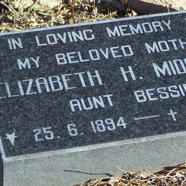 MIDDLETON Elizabeth H. 1894-1982
