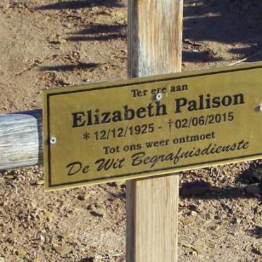 PALISON Elizabeth 1925-2015