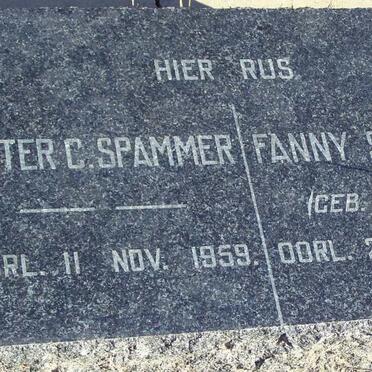 SPAMMER Pieter C. -1959 &amp; Fanny SAAIMAN -1939