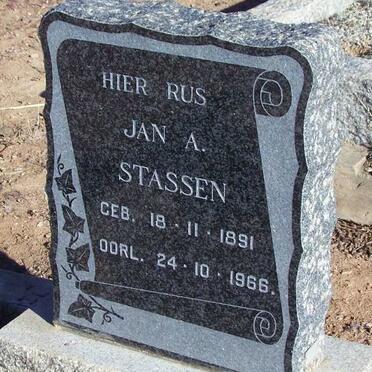 STASSEN Jan A. 1891-1966