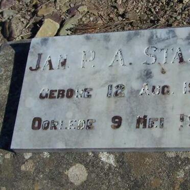 STASSEN Jan P.A. 1939-1941