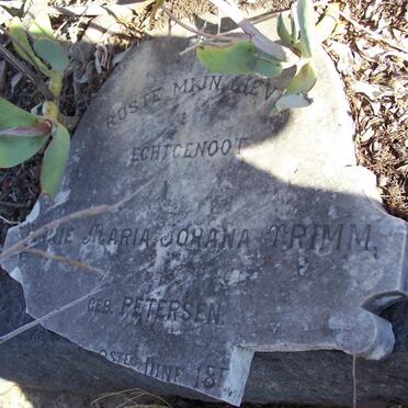 TRIMM Annie Maria Johana nee PETERSEN -1903