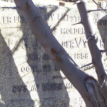 VYVER F.S.J., van der 1858-1944