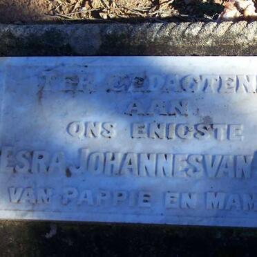 ZYL Esra Johannes, van