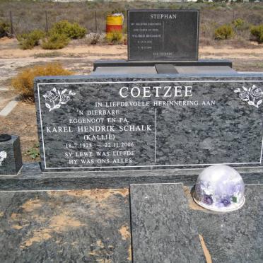 COETZEE Karel Hendrik Schalk 1928-2006