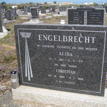 ENGELBRECHT Christian 1905-1985 &amp; Alida 1901-1971