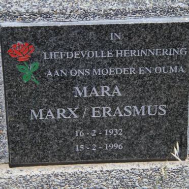 ERASMUS Mara Marx 1932-1996