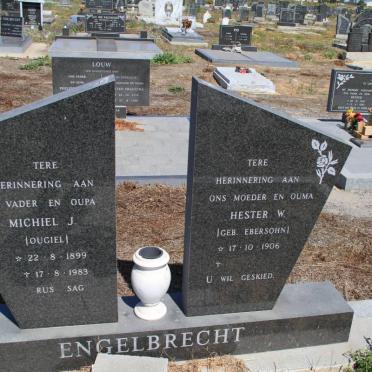 ENGELBRECHT Michiel J. 1899-1983 &amp; Hester W. EBERSOHN 1906-