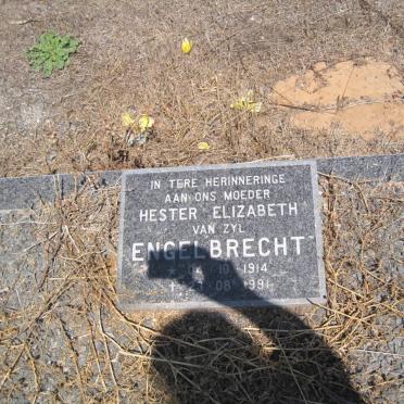 ENGELBRECHT Hester Elizabeth nee VAN ZYL 1914-1991