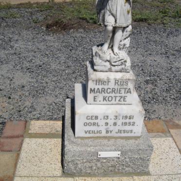 KOTZE Margrieta E. 1951-1952