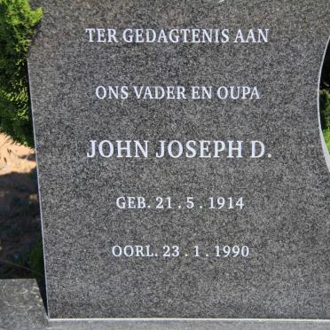 McMAHON John Joseph D. 1914-1990 