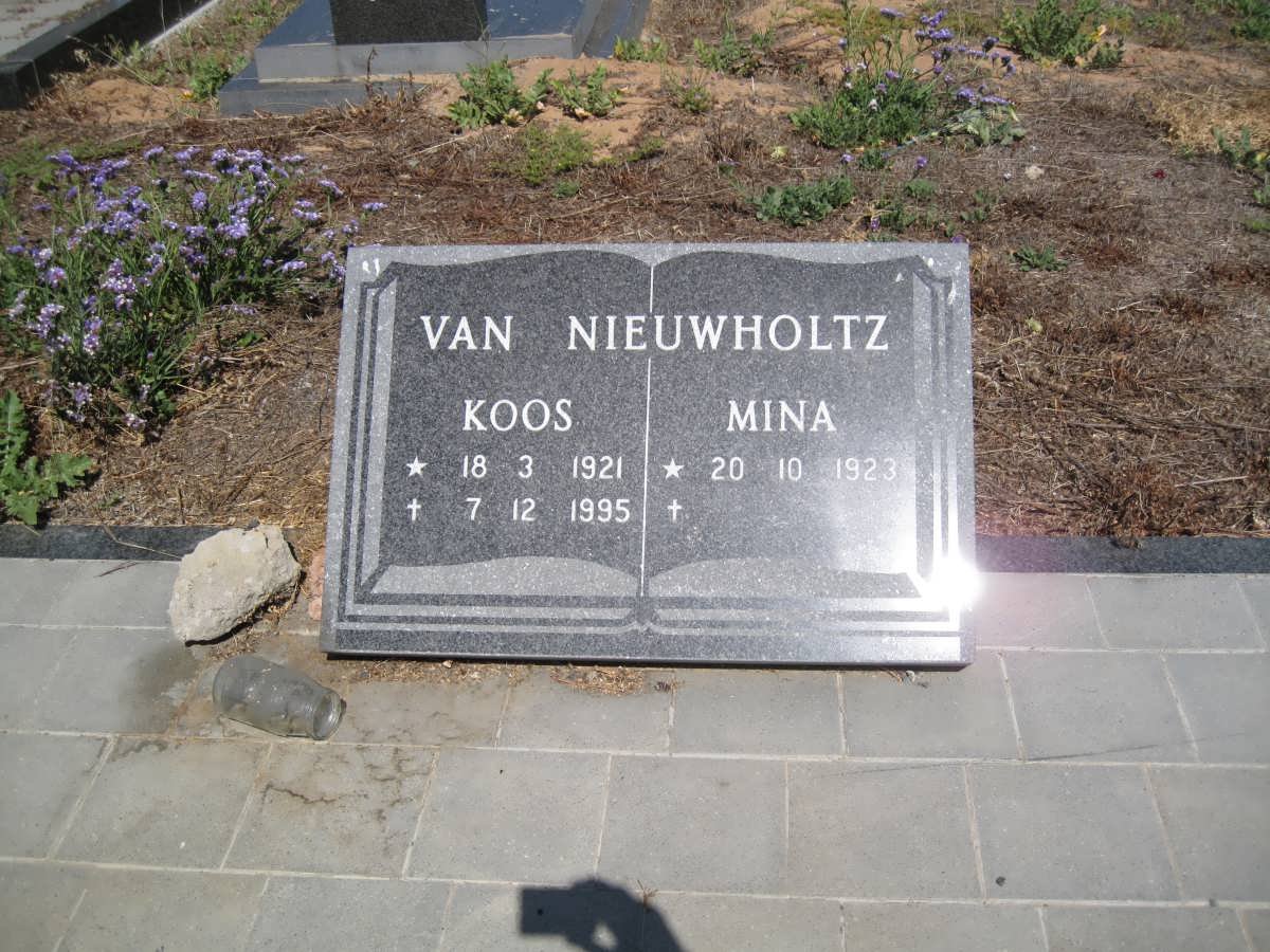 NIEUWHOLTZ Koos 1921-1995 &amp; Mina 1923-