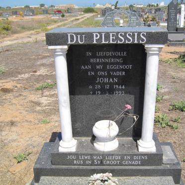 PLESSIS Johan, du 1944-1993