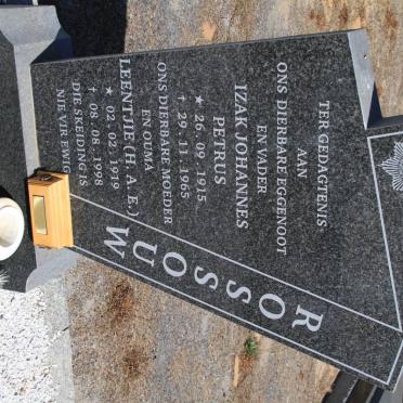 ROSSOUW Izak Johannes Petrus 1915-1965 &amp; H.A.E. 1919-1998 