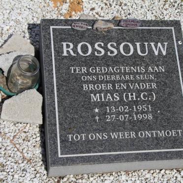 ROSSOUW H.G. 1951-1998