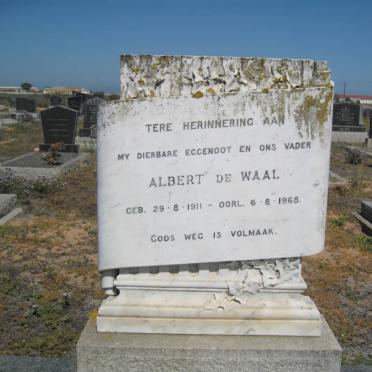 WAAL Albert, de 1911-1968 :: DE WAAL Aletta Maria 1928-1998
