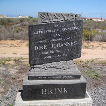 BRINK Dirk Johannes 1915-1961