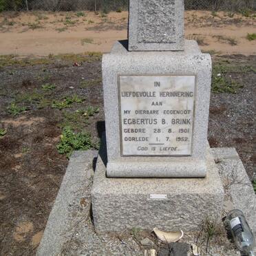 BRINK Egbertus B. 1901-1952