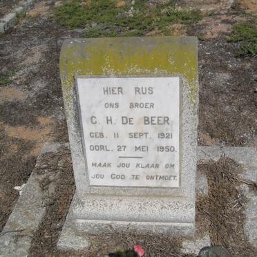 BEER C.H., de 1921-1950