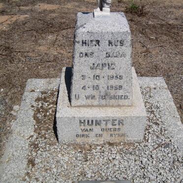 HUNTER Japie 1955-1959