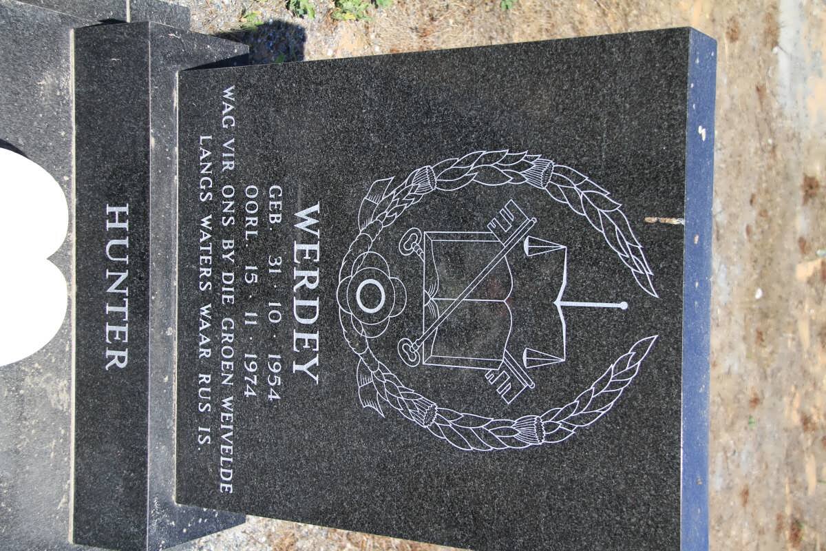 HUNTER Werdey 1954-1974