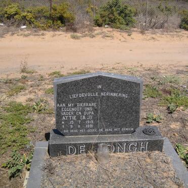 JONGH A.J., de 1919-1991