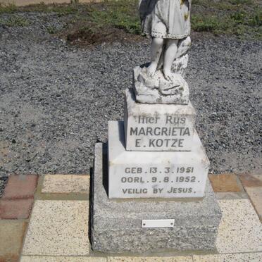 KOTZE Margrieta E. 1951-1952