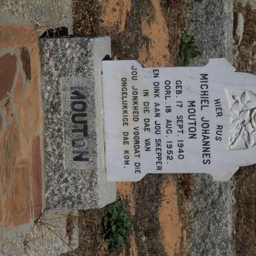 MOUTON Michiel Johannes 1940-1952