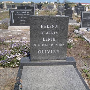 OLIVIER Helena Beatrix 1904-1989